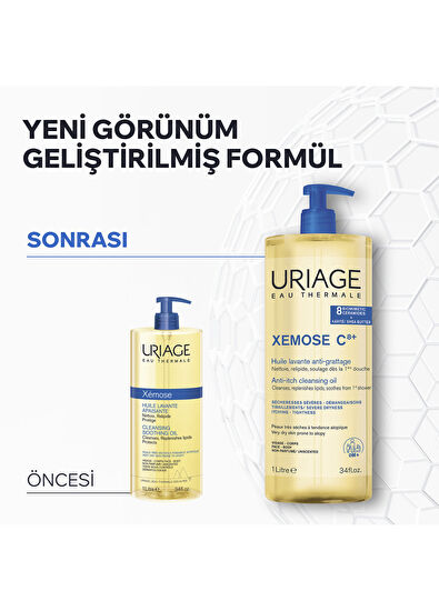 Uriage Xemose C8+ Cleansing Oil for Atopy Prone and Very Dry Skin 1 Lt - 7