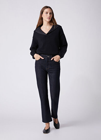 Beymen Club Navy Blue Hotfix Sweater - 3