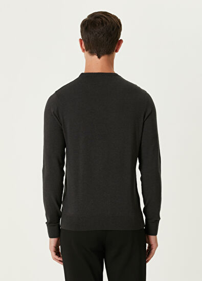 Beymen Club Anthracite Basic Sweater - 5