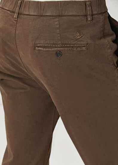 Beymen Club Brown Organic Cotton Sports Pants - 5