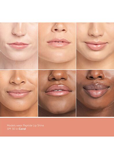 Colorescience Peptide Lip Shine SPF30 Coral Lip Gloss 4 ml - 4