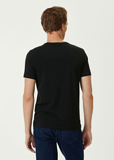 Beymen Club Siyah Basic T-shirt - 4