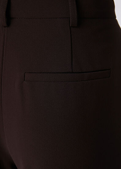 Beymen Club Brown Crepe Palazzo Pants - 7