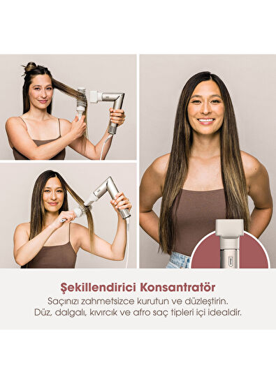 FlexStyle 3-in-1 Stone Saç Kurutma Şekillendirme Sistemi - Görsel 6
