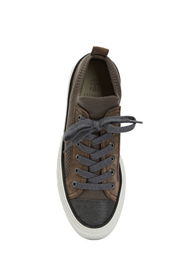 Brunello Cucinelli Brown Women's Sneakers - 4