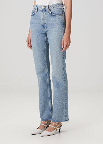 Agolde Leena Blue Flared Jeans - 3