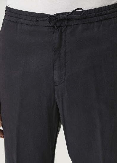 Canali Lacivert Pantolon - 4