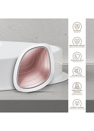 Geske Sonic Beyaz 9'u 1 Arada Sıcak Ve Soğuk Maske Cilt Bakım Cihazı - 7