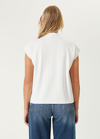 Beymen Club Kırık Beyaz Kısa Kol Polo Triko - 6