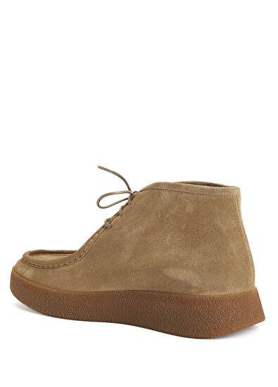 Bej Erkek Süet Apron Bot - Görsel 4