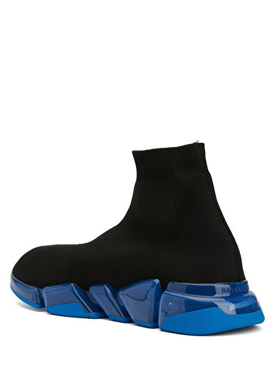 Balenciaga Speed Mavi Siyah Erkek Sneaker - 3