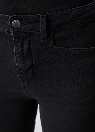 Beymen Club Slim Straight Fit Siyah Jean Pantolon - 5