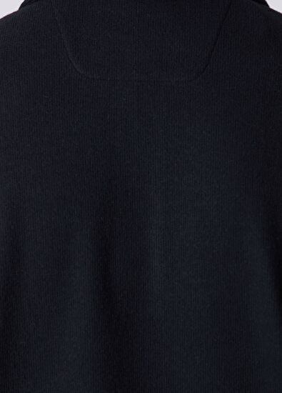 Beymen Club Comfort Fit Navy Blue Polo Sweatshirt - 7