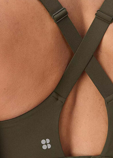 Sweaty Betty Power Pulse Bra Yeşil Kadın Spor Atlet  - 4