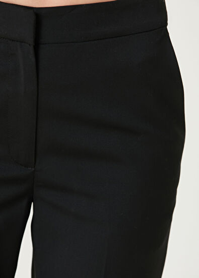 Loulou Studio Dorkas Siyah Yün Pantolon - 4