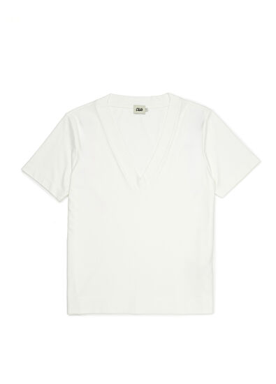White T-Shirt Beymen Club White T-Shirt - 7