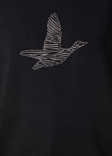 Beymen Club Black Logo T-Shirt - 7