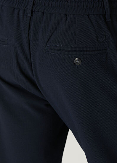 Beymen Club Navy Blue Waist Corded Chinos - 5