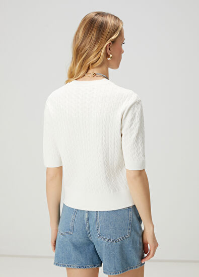 Beymen Club Kırık Beyaz Hırka - 5