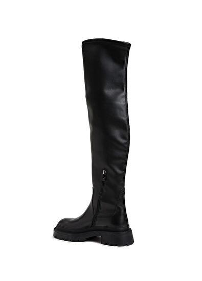 Beymen Club Siyah Kadın Çizme - 3