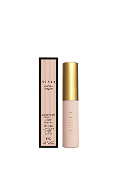 Gucci Illuminateur De Beaute + Glow Highlighter 05 Warm Bronze + Gucci Fırça ve Mini Mascara Makaj Seti - 4