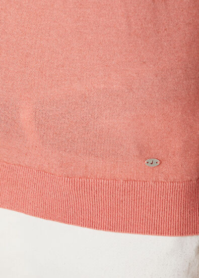 Beymen Club Somon Kısa Kollu Keten Karışımlı Kazak - 7