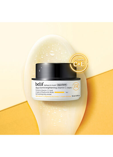 Belif Aqua Bomb Brightening Vitamin C Brightening Cream - 4