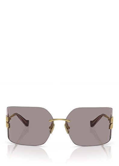 MU 54YS Kahverengi Kadın Güneş Gözlüğü - Görsel 6