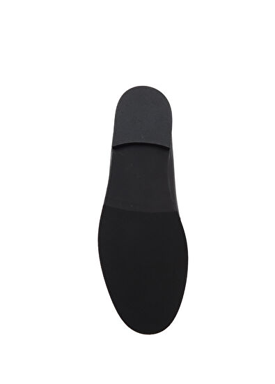 Beymen Club Black Strap Women's Leather Loafer - 5