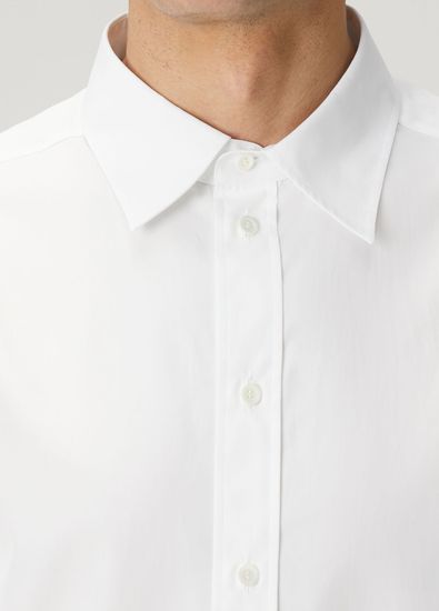 Loewe White Logo Embroidered Shirt - 5