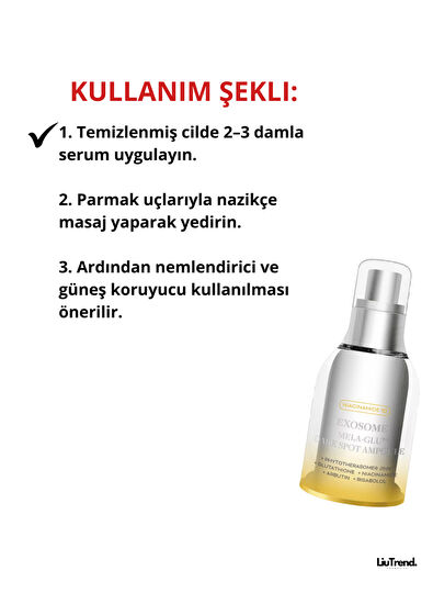 Apothe Exosome Mela-Glu™ Dark Spot Ampoule Leke Karşıtı Aydınlatıcı Cilt Serumu 30 ml  - 5