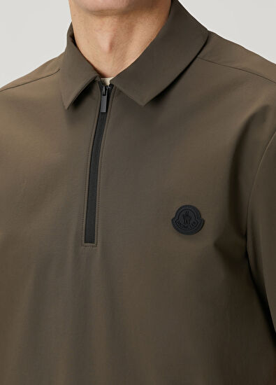 Moncler Brown Short Sleeve Shirt - 5