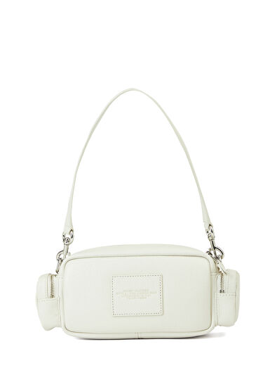 Marc Jacobs The Cargo Beyaz Kadın Deri Omuz Çantası - 4