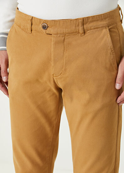 Beymen Club Slim Fit Camel Pantolon - 4