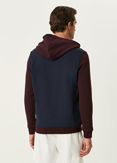 Beymen Club Burgundy Hooded Sweatshirt - 5