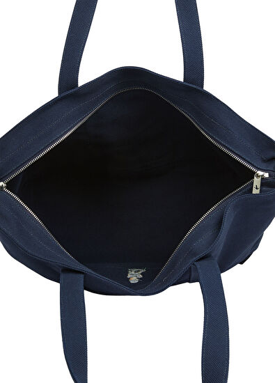 Beymen Club Clubby Navy Blue Women's Canvas Bag - 5