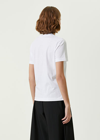 Beymen Club Beyaz V Yaka Basic T-shirt - 5