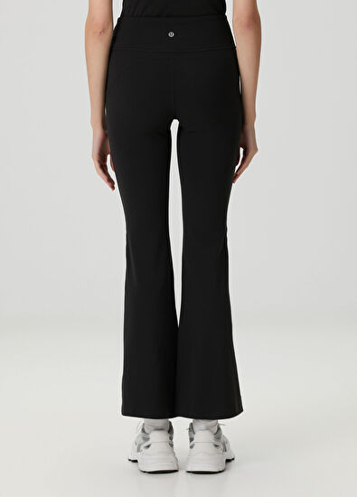 Groove Nulu High Rise Flare Siyah Tayt - Görsel 5