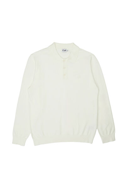 Beymen Club Off-White Polo-Neck Knit Top - 5