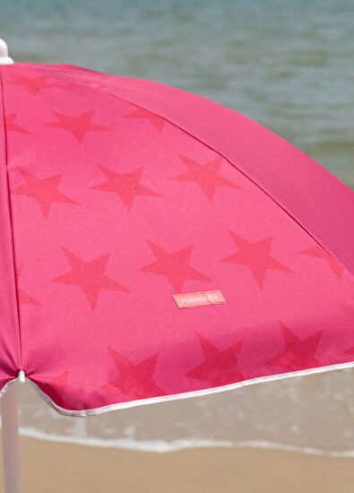 Flamingo Cyndi Pink Beach Umbrella - 3