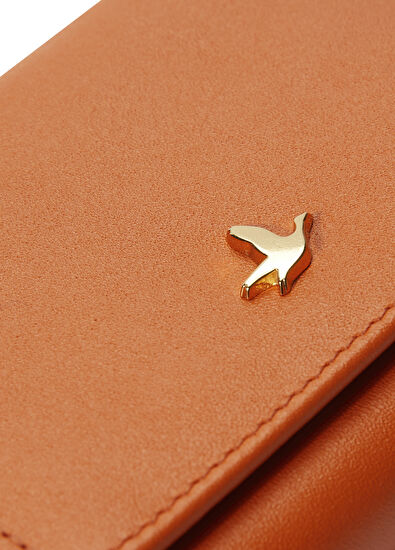 Beymen Club Small Turuncu Kadın Deri Cüzdan - 5