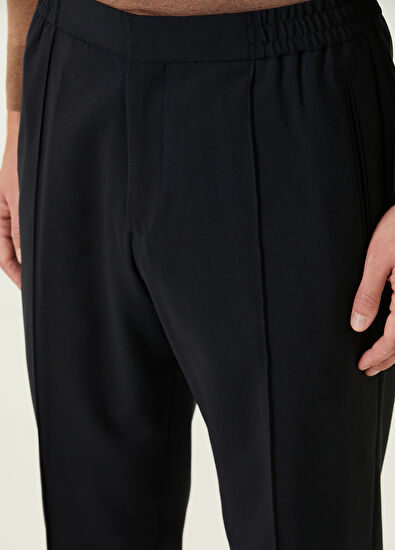 Paul Smith Lacivert Yün Pantolon - 4