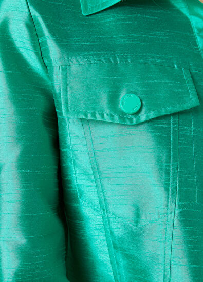 Beymen Club Mint Trucker Jacket - 5