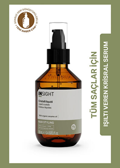 Insight Styling Liquid Crystals Crystal Hair Serum 100 ml - 4