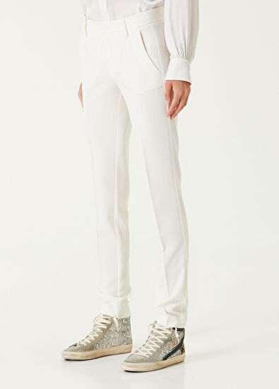 Zadig&Voltaire Prune Ekru Pantolon - 3