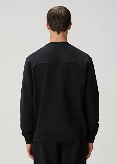 Givenchy American Couture Siyah Logo Detaylı Sweatshirt - 4