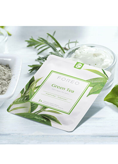 Foreo Farm To Face Kağıt Maske - Green Tea x3 - 5