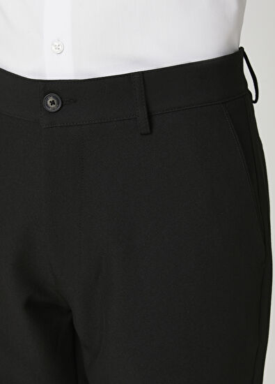 Beymen Club Slim Fit Black Chino Pants - 4