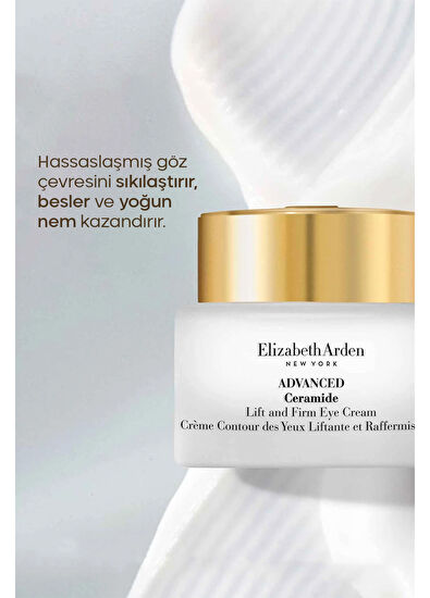 Elizabeth Arden Advanced Ceramide Lift & Firm Eye Cream Sıkılaştırıcı & Nemlendirici Göz Kremi 15  ml - 3