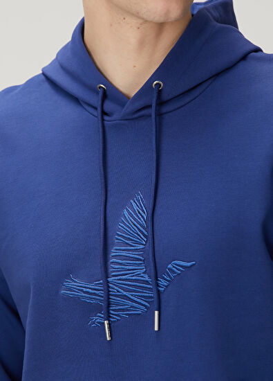 Beymen Club Saks Kapüşonlu Sweatshirt - 5